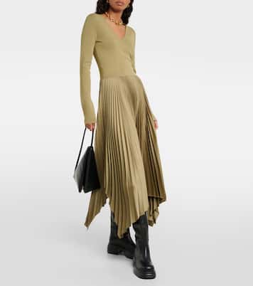 Dubois plissé midi dress | Joseph