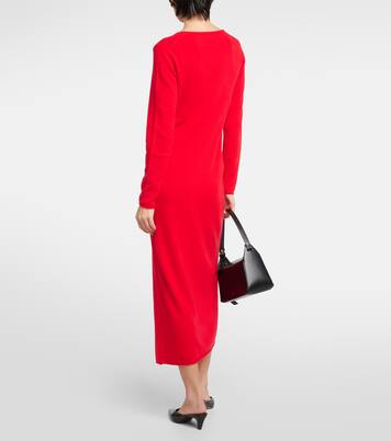 Vestido midi de lana y cachemir | Jardin des Orangers