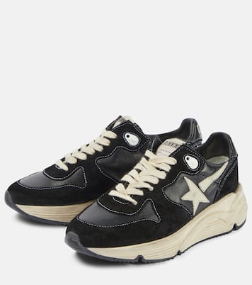 Sneakers Running Sole aus Veloursleder und Leder | Golden Goose