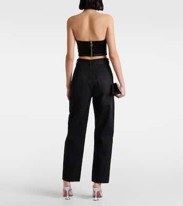 Verzierte Straight Jeans | Area