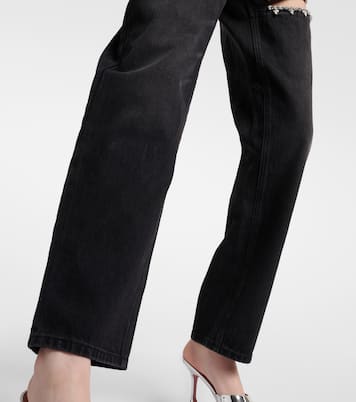 Verzierte Straight Jeans | Area