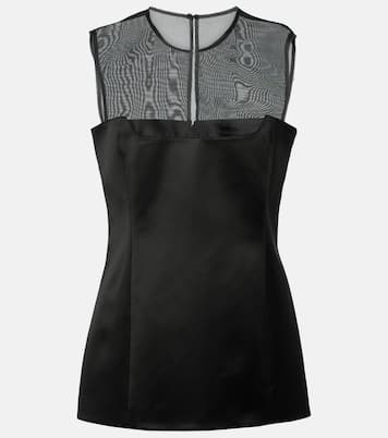 Top Sasmo aus Seide und Satin | Khaite