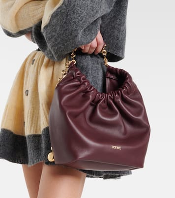 Squeeze Small leather shoulder bag | Loewe