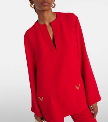 Top VGold aus Cady Couture | Valentino