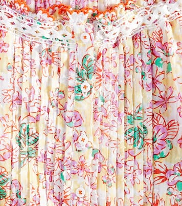 Alba floral shirt | Poupette St Barth Kids