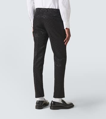 Gerade Hose GG aus einem Baumwollgemisch | Gucci