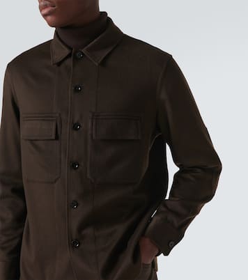 Alba cashmere overshirt | Zegna