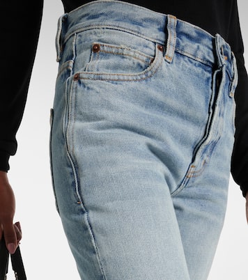 Jeans rectos Nico de tiro alto | Saint Laurent