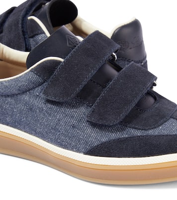 Tennis Walk denim sneakers | Loro Piana Kids