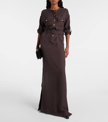 Robe chemise rayée | Tom Ford