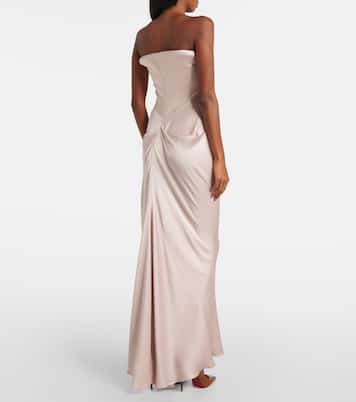 Corset gown | Victoria Beckham