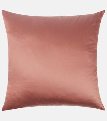 Paisley embroidered cotton cushion | Etro