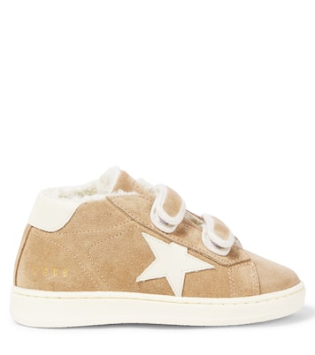 Baby Sneakers June aus Veloursleder | Golden Goose Kids
