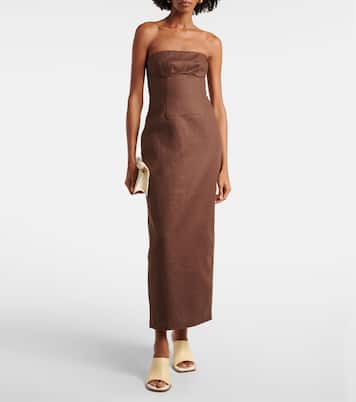 Maxikleid Evalita aus Leinen | SIR