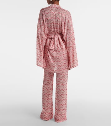 Zigzag lamé robe | Missoni