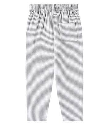 Beal striped cotton straight pants | Liewood
