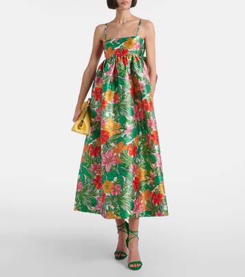 Sandalen Hibiscus 105 aus Veloursleder | Aquazzura