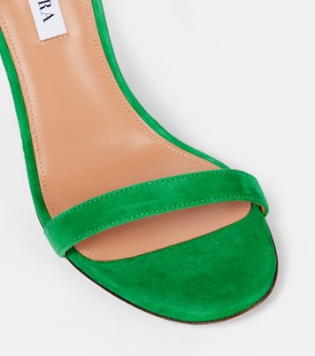 Sandalen Hibiscus 105 aus Veloursleder | Aquazzura