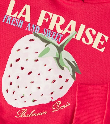 Cotton jersey sweatshirt | Balmain Kids