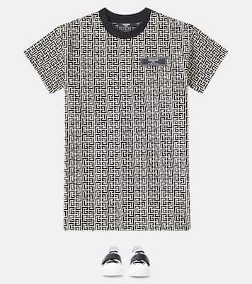 Baskets en cuir | Balmain Kids