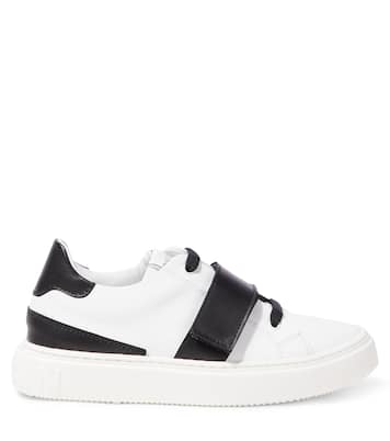 Baskets en cuir | Balmain Kids