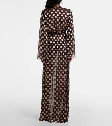 Robe longue Aurelia imprimée | Alexandra Miro