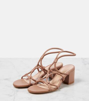 Sandalen Cage 60 aus Leder | Gianvito Rossi