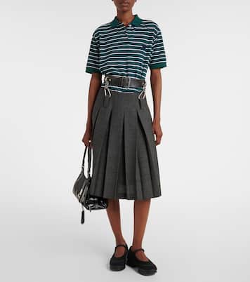 Mesh low-top sneakers | Prada