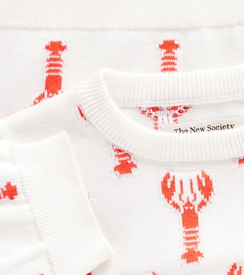 Top Oia de algodón en intarsia | The New Society