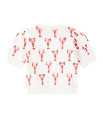 Top Oia de algodón en intarsia | The New Society