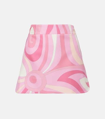 Marmo silk miniskirt | Pucci