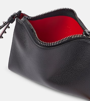Cabata Mini studded leather pouch  | Christian Louboutin