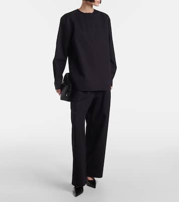 Pantalones chinos de sarga de algodón | Toteme