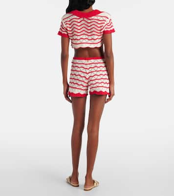 Cropped-Top Coco aus Häkelstrick | Bananhot