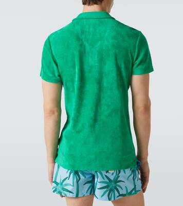 Cotton terry polo shirt | Orlebar Brown