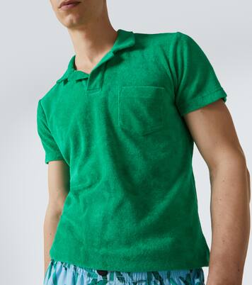 Cotton terry polo shirt | Orlebar Brown