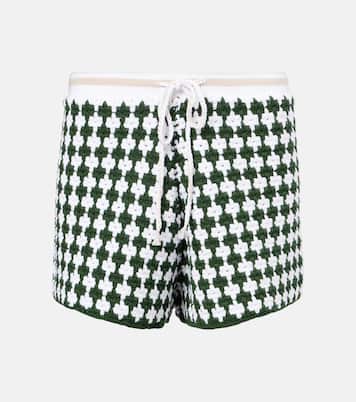 Portobello Malik crochet cotton shorts | The Upside