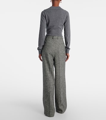 Pantalon ample en laine mélangée | Dolce&Gabbana