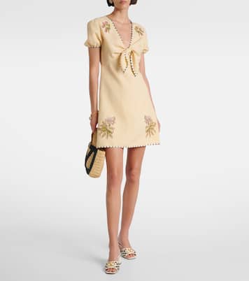 Floral embroidered minidress | Valentino