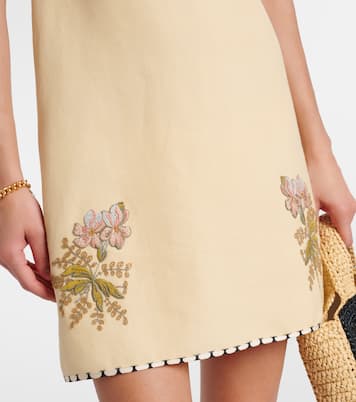 Floral embroidered minidress | Valentino