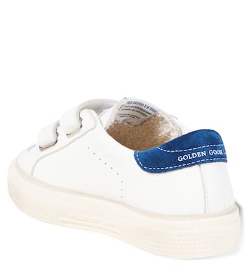 Old School leather sneakers | Golden Goose Kids