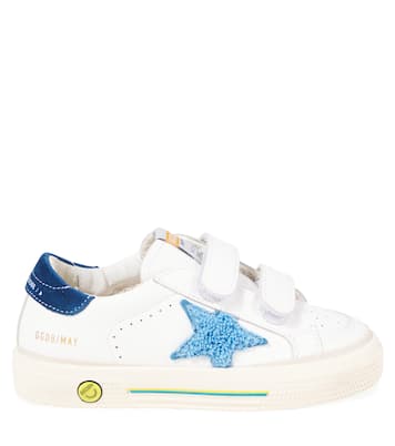 Old School leather sneakers | Golden Goose Kids