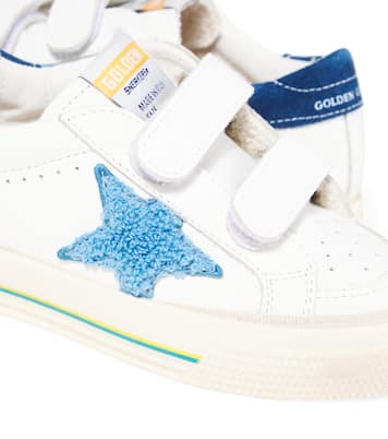 Old School leather sneakers | Golden Goose Kids