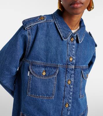 Sahariana denim jacket | Blazé Milano