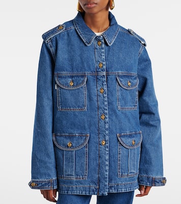 Sahariana denim jacket | Blazé Milano