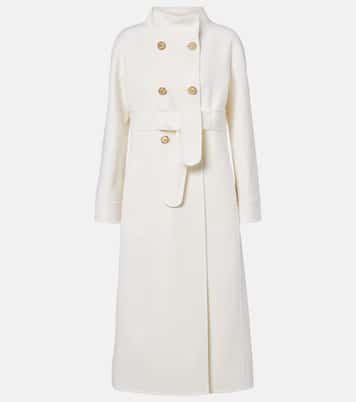 Belted wool and cashmere coat | Valentino