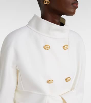 Belted wool and cashmere coat | Valentino