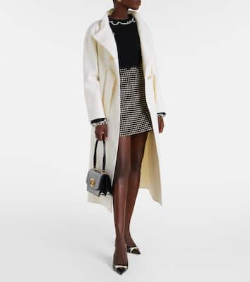Belted wool and cashmere coat | Valentino