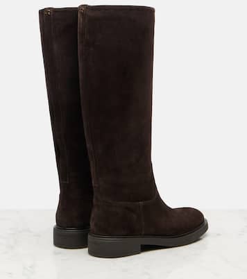 Stiefel Ascott aus Veloursleder | Gianvito Rossi