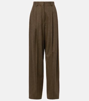 Kurt wool and cashmere wide-leg pants | Loro Piana